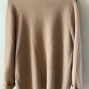 Ann Taylor camel sweater jacket